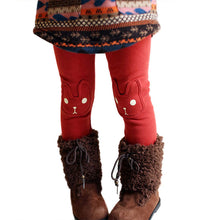 toddler-child-cozy-animal-printed-leggings-girls-pants-baby-fleece-trousers-new-py5 BBL