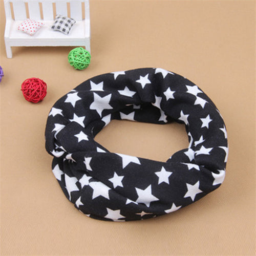 toddlers-kids-girls-boys-snood-scarf-stars-decor-scarves-baby-neckerchief-4-colors BBL