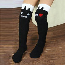 toddlers-kids-girls-knee-high-socks-school-cotton-tights-striped-stockings-for-girls-1-8years BBL
