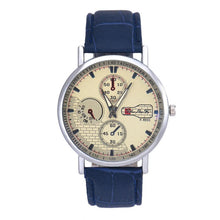 Retro Men's Leather Band Sport Analog Quartz Watch Simple Business Military Wristwatches Classics Dress Watches OC8