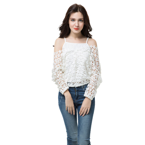 t-shirt-women-tops-two-piece-vest-crochet-lace-tee-v-neck-long-sleeve-casual-tops-blusas-plus-size-white BBL