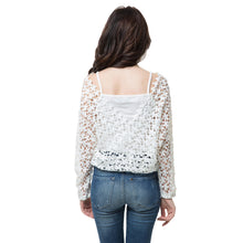 t-shirt-women-tops-two-piece-vest-crochet-lace-tee-v-neck-long-sleeve-casual-tops-blusas-plus-size-white BBL