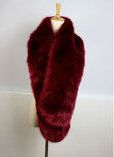 Trendy Hariy Shaggy Faux Fox Fur Warm Long Scarf Collar Women Faux Fur Collar Shawl Cap Scarves 16 Colors