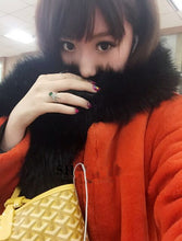 Trendy Hariy Shaggy Faux Fox Fur Warm Long Scarf Collar Women Faux Fur Collar Shawl Cap Scarves 16 Colors
