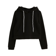 truien-dames-ladies-cropped-hoodies-short-sweatshirts-women-solid-long-sleeve-self-tie-pullover-hooded-tops-plus-size-tracksuit BBL