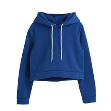 truien-dames-ladies-cropped-hoodies-short-sweatshirts-women-solid-long-sleeve-self-tie-pullover-hooded-tops-plus-size-tracksuit BBL