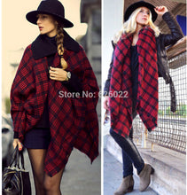 VALENTINE'S DAY GIFT Checked Plaid Wendeschal Blogger Karo Favor Tartan Scarf Wrap Shawl Plaid Cozy Checked Blanket Over Size