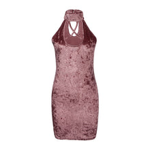 Velvet Women's Sexy Bodycon Dress Low Cut Slim Night Club Dresses Off The Shoulder Party Dress Mini Robe Femme