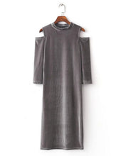 Vintage Burgundy Turtleneck off the shoulder Velvet Dress Women Vestido robe elbise zomer jurken Dresses