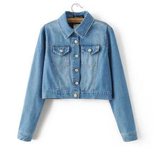 Vintage Embroidery Rose Flower Embroidery Denim Jacket Women Single Buttons Bomber Jacket Coat Femme Jean Outerwear