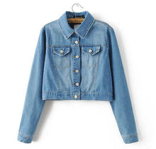 Vintage Embroidery Rose Flower Embroidery Denim Jacket Women Single Buttons Bomber Jacket Coat Femme Jean Outerwear