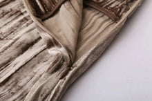 Vintage Velour Pleated Wide Leg Pants Woman Retro Velvet Full Length Trousers Femme Casual Pants