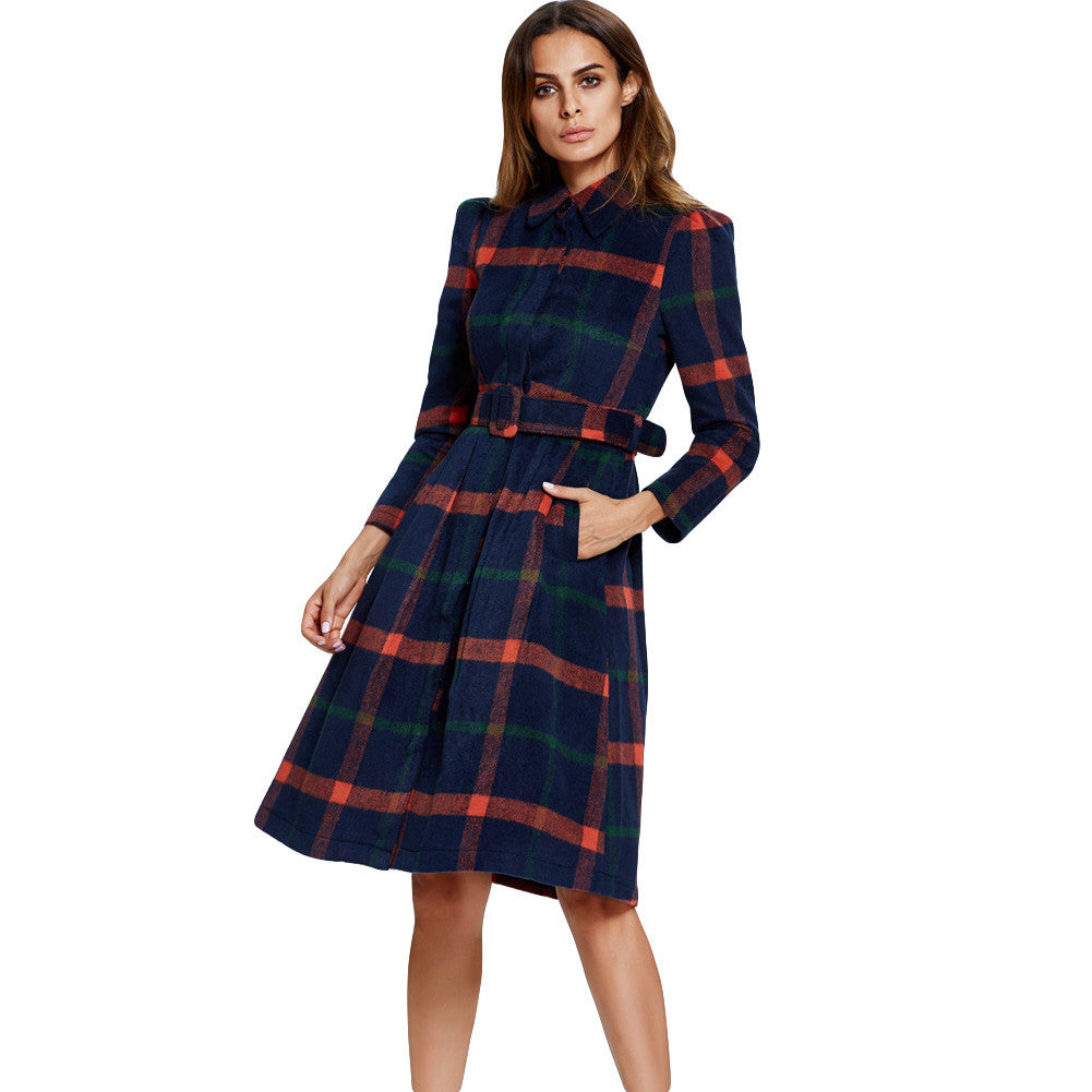 vintage-women-plaid-long-trench-coat-turn-down-collar-overcoat-long-sleeve-pockets-outerwear-basic-abrigos-mujer BBL