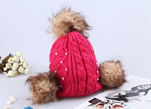 warm-sweet-girl-hat-faux-fur-ball-knitted-cap-yellow-hats-for-womenchapeu-feminino-orderhurry-up BBL