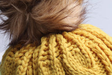 warm-sweet-girl-hat-faux-fur-ball-knitted-cap-yellow-hats-for-womenchapeu-feminino-orderhurry-up BBL