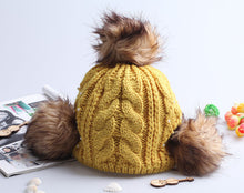 warm-sweet-girl-hat-faux-fur-ball-knitted-cap-yellow-hats-for-womenchapeu-feminino-orderhurry-up BBL