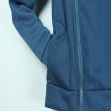 Warm Women Casual Hoodies Diagonal Zipper Long Sleeve Solid Sweatshirts Women Hooded Hoody Tops M0614