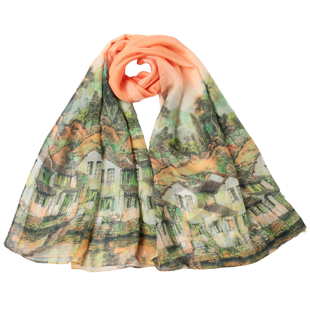 wearable-chiffon-scarf-women-thin-pashmina-vintage-village-print-shawls-and-scarves-double-layers-beads-cover-up-foulard-femme BBL