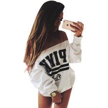 White Hoody Pink Hoodies Women's Tracksuits Svits Strapless Hoodie Sweatshirt Women Sudaderas Mujer Truien Dames