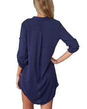 White Long Sleeve Shirts Women Blusas V-Neck Blusa Feminina Tops Women Blouses Tops Plus Size Clothing Solid