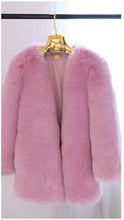 Shaggy Furry Faux Fur Coat Woman Keep Warm Embridery Snake O neck Long sleeve Hairy Long Faux Fur Jacket Outwear