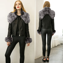 women-short-pu-leather-jacket-faux-fur-long-sleeve-bomber-motorcycle-zipper-coat-slim-punk-outerwear-jaqueta-de-couro BBL