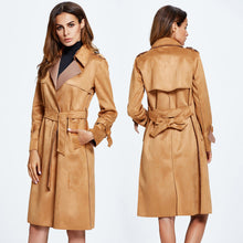 women-trench-coat-faux-suede-gabardina-mujer-trench-notched-lapel-pockets-casual-long-loose-outerwear-camel-abrigo-mujer BBL