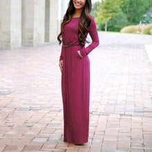 woman-fashion-pocket-vestidos-high-waist-long-maxi-dress-longue-femme-vestidos-femininos-l4 BBL