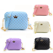 Women Bag Fashion Women Messenger Bags Rivet Chain Shoulder Bag PU Leather Crossbody