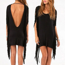 women-black-gray-fringe-party-dress-with-hippie-and-tassel-asymmetric-mini-club-dresses BBL