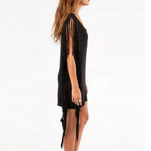 women-black-gray-fringe-party-dress-with-hippie-and-tassel-asymmetric-mini-club-dresses BBL
