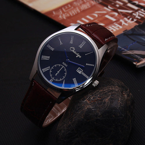Women Blue Ray Glass Quartz Analog Wrist Watch Watches montre femme relojes mujer marca de lujo