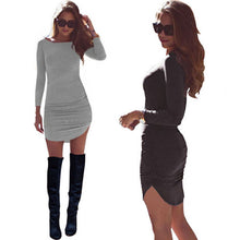 women-bodycon-long-sleeve-dress-new-ladies-party-casual-mini-dresses-s-xl BBL