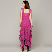 women-boho-hippie-style-asymmetrical-lace-bodycon-dress-sexy-long-double-layered-ruffled-trimming-low-v-back-dresses BBL