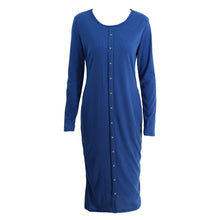 women-button-long-sweater-dress-slim-ribbed-bodycon-dresses-elastic-skinny-split-dress-brief-knitted-dress-vestidos BBL