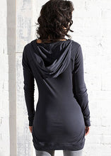 Women Casual Slim Women T-shirt Women Long Sleeve V-neck Solid Sweatshirt With Hat Tops X0320