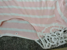 Women Clothing Women Cotton T-Shirt Half Lace Casual Tees Tops Patchwork Shirt Pink Tops For Woman Shirt Tops J4025