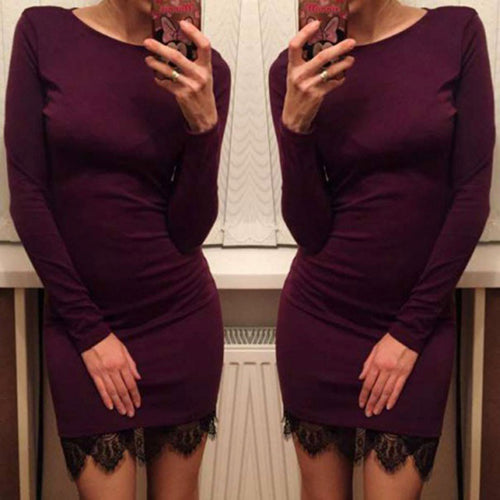 women-elegant-bodycon-dress-fits-tight-lace-stitching-slim-bottoming-dresses-vestidos BBL