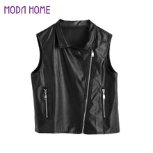 women-faux-leather-vest-soft-pu-lady-tatical-leather-motorcycle-vest-turn-down-collar-pocket-zip-colete-waistcoat-biker BBL