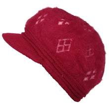 women-faux-rabbit-hair-knitted-beanie-visor-baggy-warm-crochet-slouch-cap-fur-pompom-bonnet-femme-hats-for-women-gorros BBL