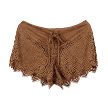 women-faux-suede-shorts-retro-lace-up-hollow-out-zipper-closure-sexy-women-shorts-feminino-brown BBL