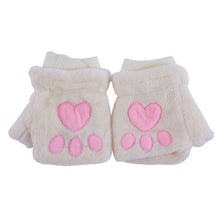 women-girls-fingerless-warm-fur-fleece-gloves-cute-mittens-wrist-glove-6-colors BBL