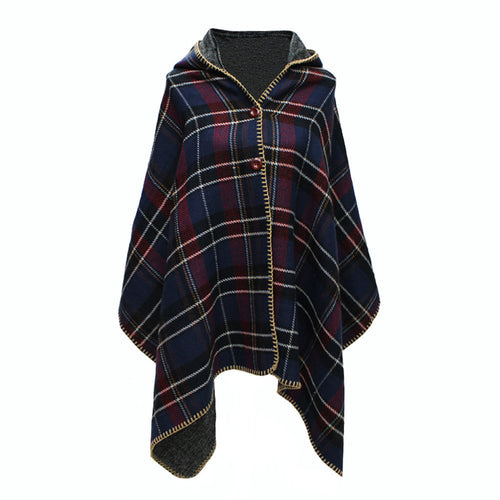 women-hooded-ponchos-capes-long-shawl-plaid-print-button-elegant-oversize-loose-pashmina-aztec-outwear-casacos-femininos-tippet BBL