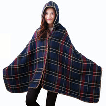 women-hooded-ponchos-capes-long-shawl-plaid-print-button-elegant-oversize-loose-pashmina-aztec-outwear-casacos-femininos-tippet BBL