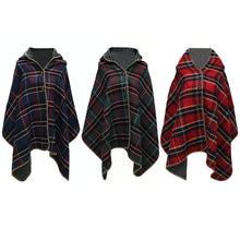 women-hooded-ponchos-capes-long-shawl-plaid-print-button-elegant-oversize-loose-pashmina-aztec-outwear-casacos-femininos-tippet BBL