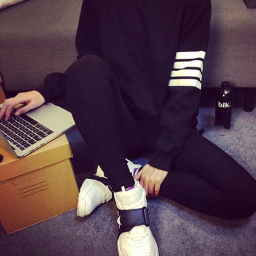 women-stripe-long-sleeve-warm-casual-pullover-sweater-tops-coat BBL
