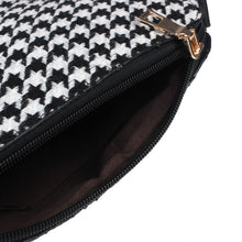 Women Houndstooth Shoulder Bags Tote Purse Women Messenger Satchel Bag