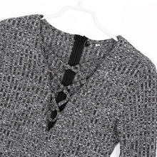 women-lace-up-bodycon-package-hip-knitted-dress-v-neck-long-sleeve-sweater-a-line-xl-dress BBL