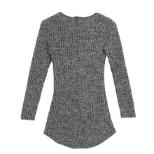 women-lace-up-bodycon-package-hip-knitted-dress-v-neck-long-sleeve-sweater-a-line-xl-dress BBL