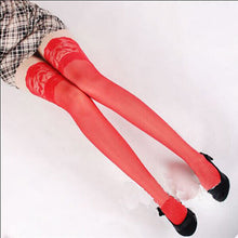 women-ladies-sexy-lace-top-silicone-band-stay-up-thigh-high-stockings-pantyhose-new BBL